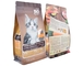 Emballage refermable de sachets en papier de papier d'aluminium pour la nourriture pour chiens de chat